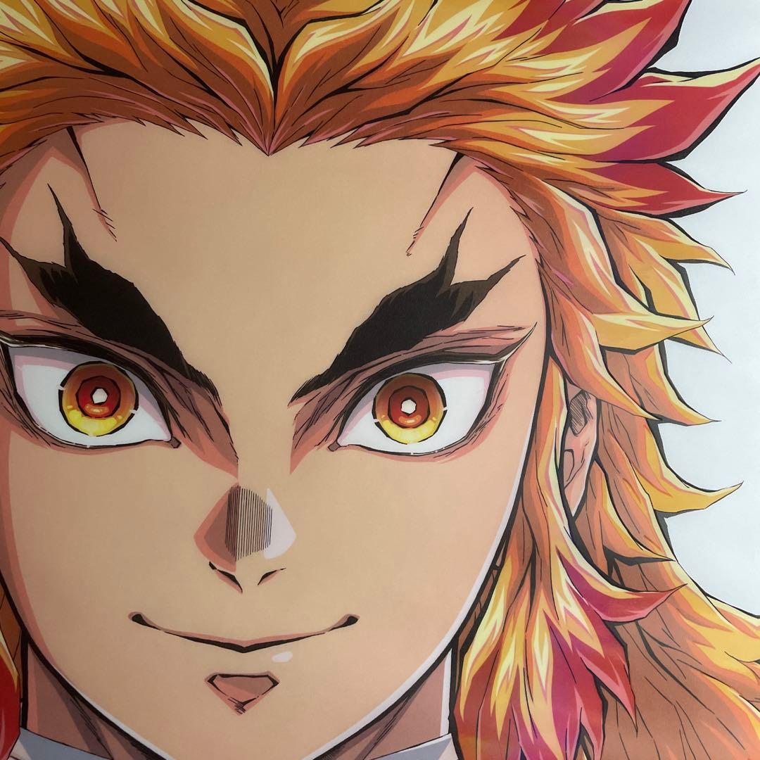 鬼滅の刃　柱展　キービジュアルプレミアムポスター　煉獄杏寿郎　B2