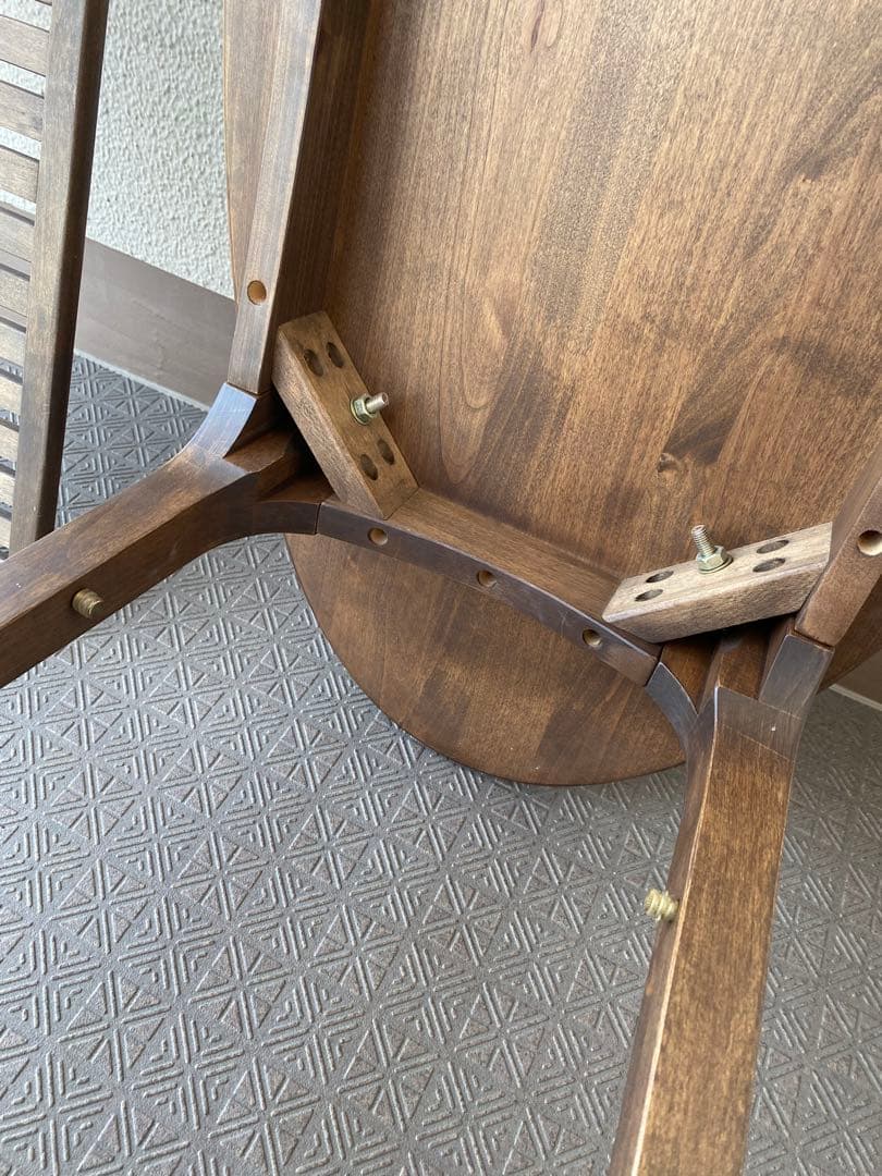 カフェ風 ローテーブル 北欧スタイル 楕円形 オーバル 中棚付 センターテーブル