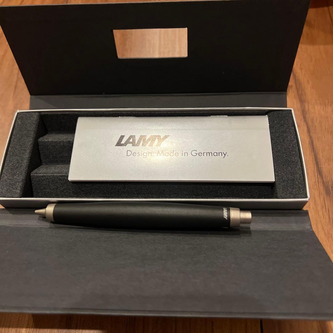 Lamy シャープペンシル ブラック メタル　ラミー