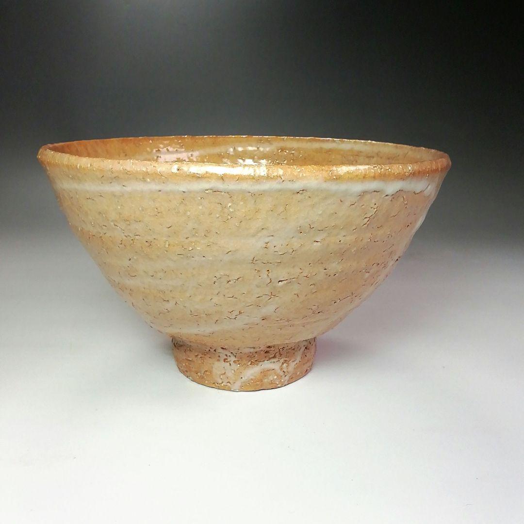 Ｓ４０５　茶碗　『萩焼』『井戸茶碗』『天寵山　兼田三左エ門作』　共箱　茶道具