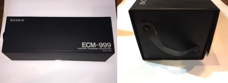 ○【超極美品】 ECM-999 SONY ソニー ステレオ コンデンサーマイク