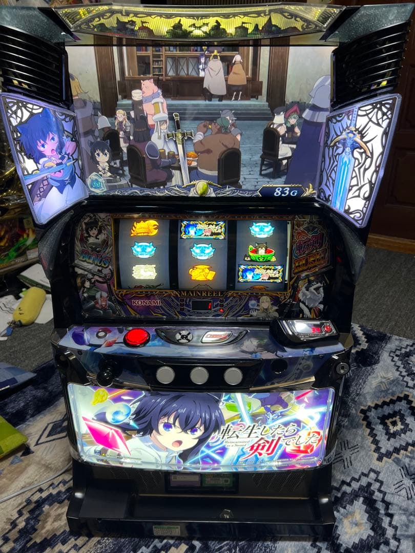 スマスロ実機　転生したら剣でした　データ対応