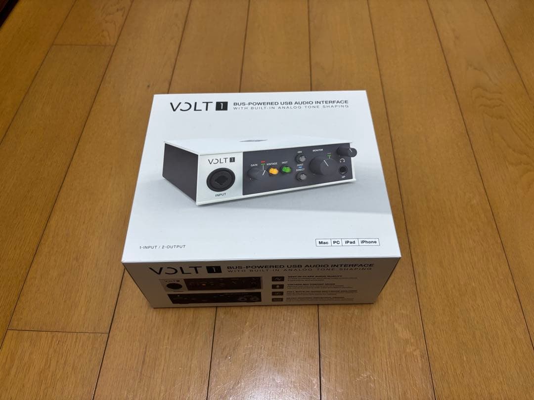 Universal Audio Volt 1 オーディオインターフェイス