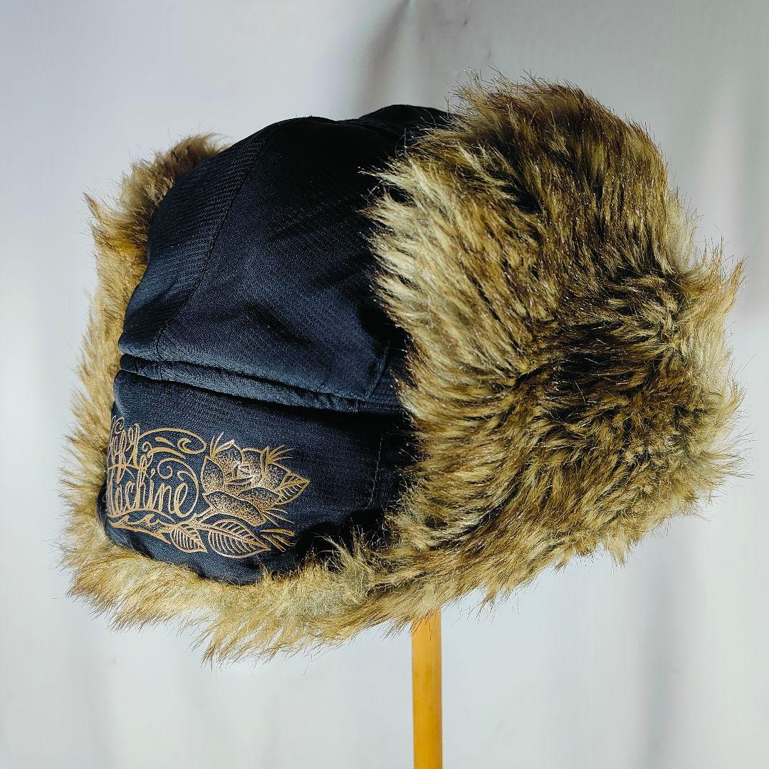 【新品】【極美品】SOFT MACHINE 極暖フライトキャップ ブラック完売品