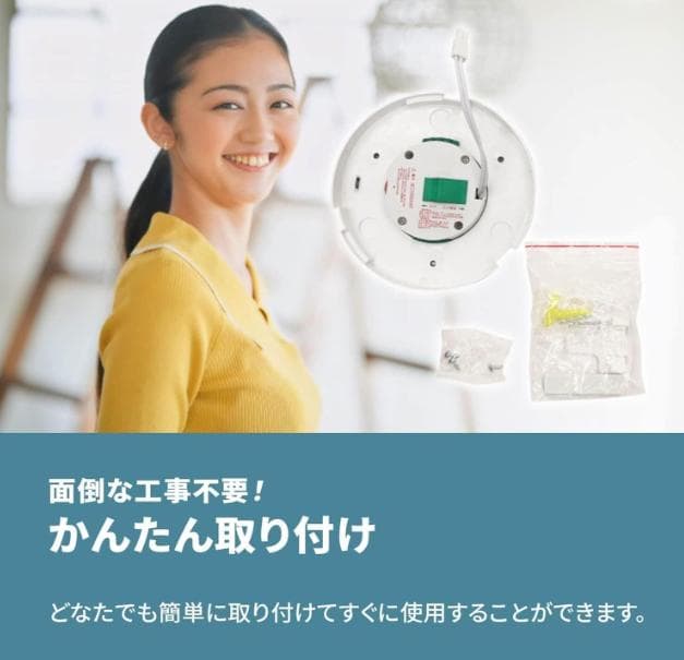 【暑さ、光熱費対策に！】LEDシーリングファンライト ブラック 1台