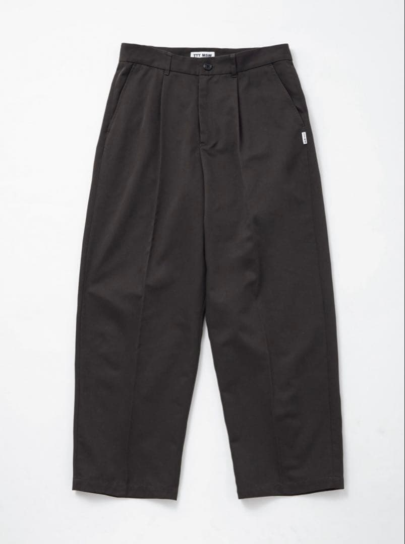 年明け発送　TTTMSW 25AW Chino slacksDARK BROWN