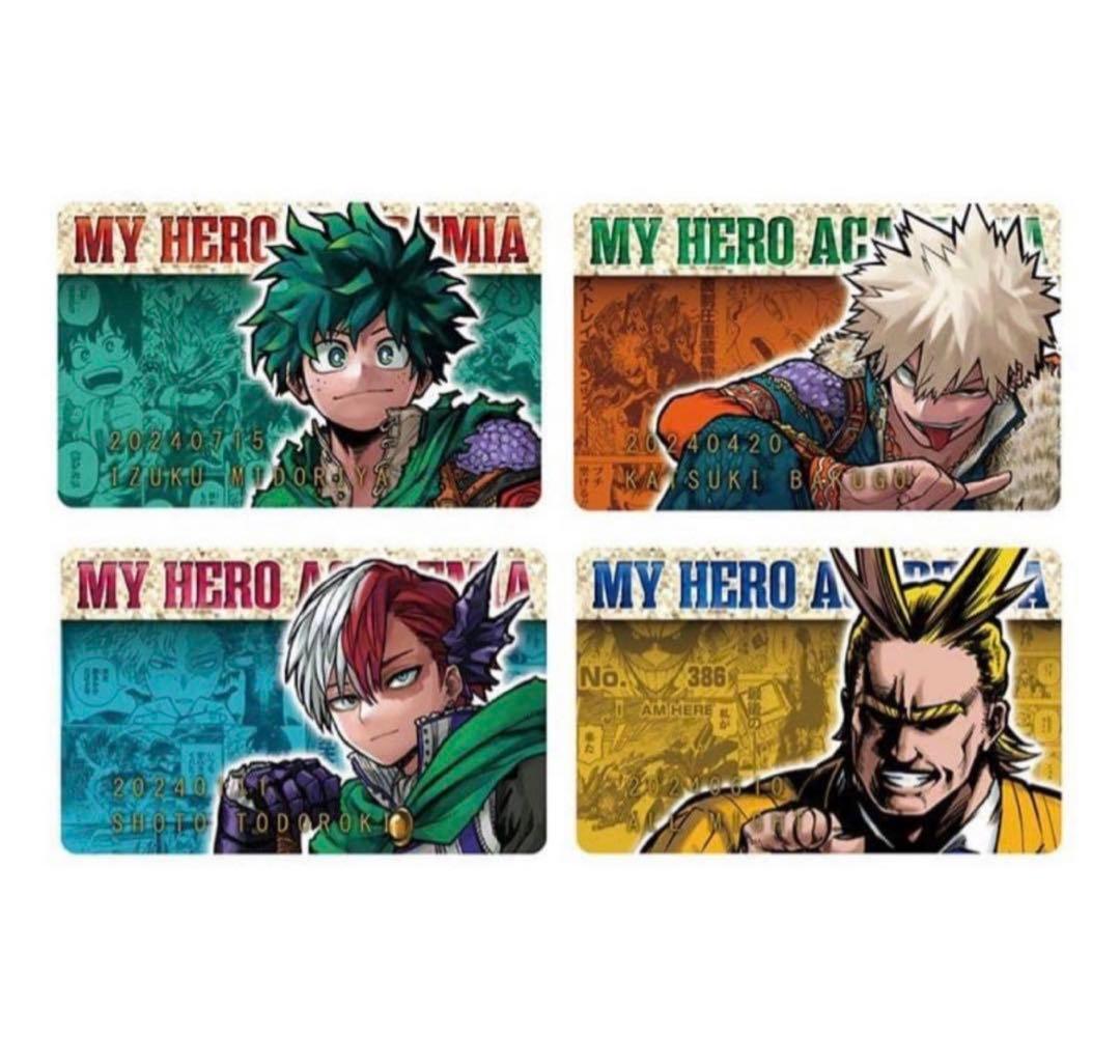 ヒロアカ バースデイコレクションカード 2024 2025 2026