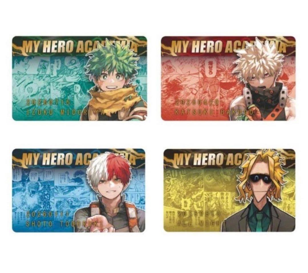 ヒロアカ バースデイコレクションカード 2024 2025 2026