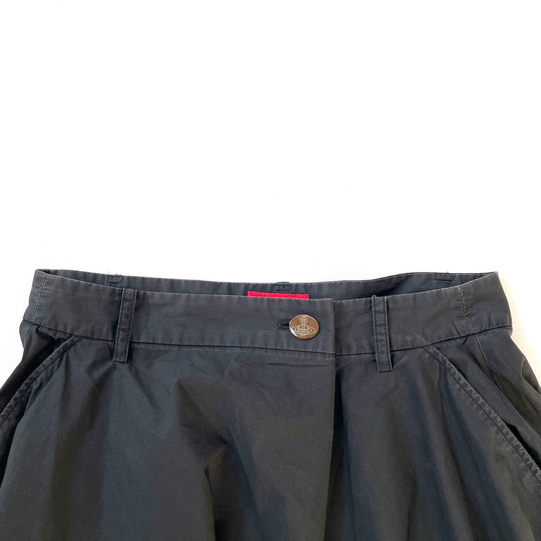 4624 ヴィヴィアンウェストウッド バルーンパンツ　サルエルハーフパンツ 黒