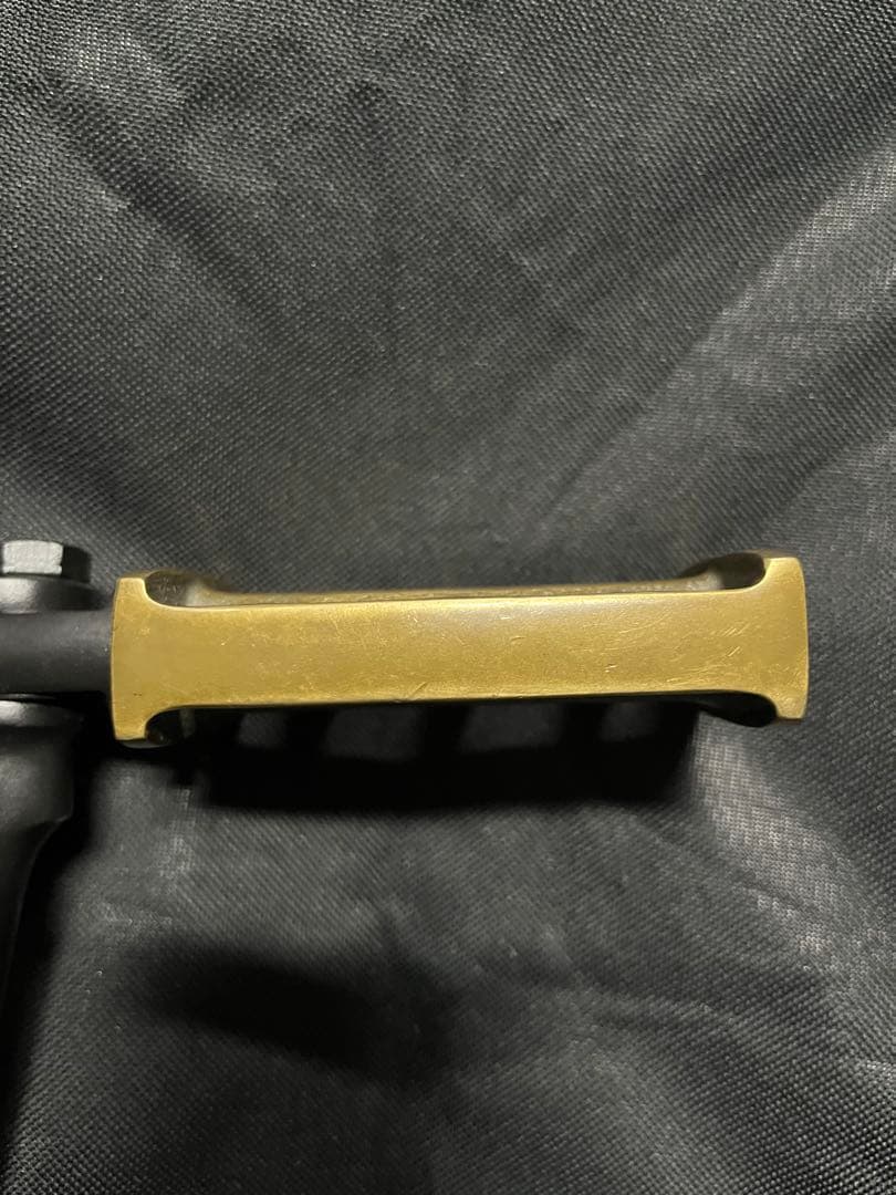 最終値下げましたsr400キックアーム ブラス 真鍮製