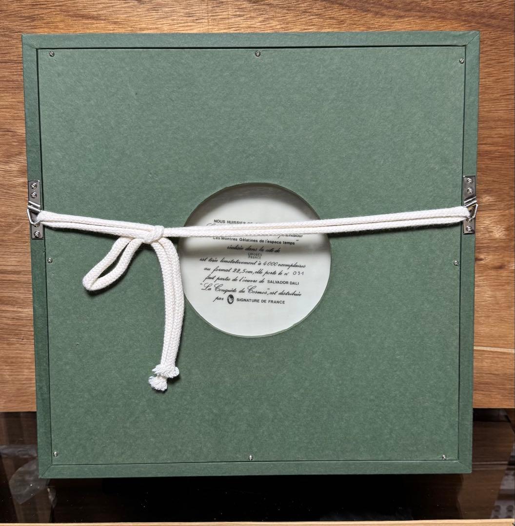 ダリ 記憶の固執 限定磁器プレート 額装 リモージュ