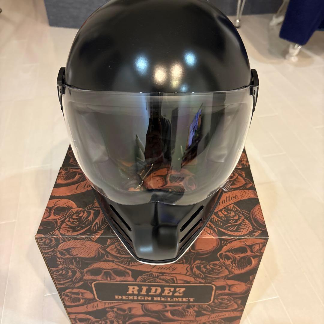RIDEZ X フルフェイスヘルメット ブラック Lサイズ
