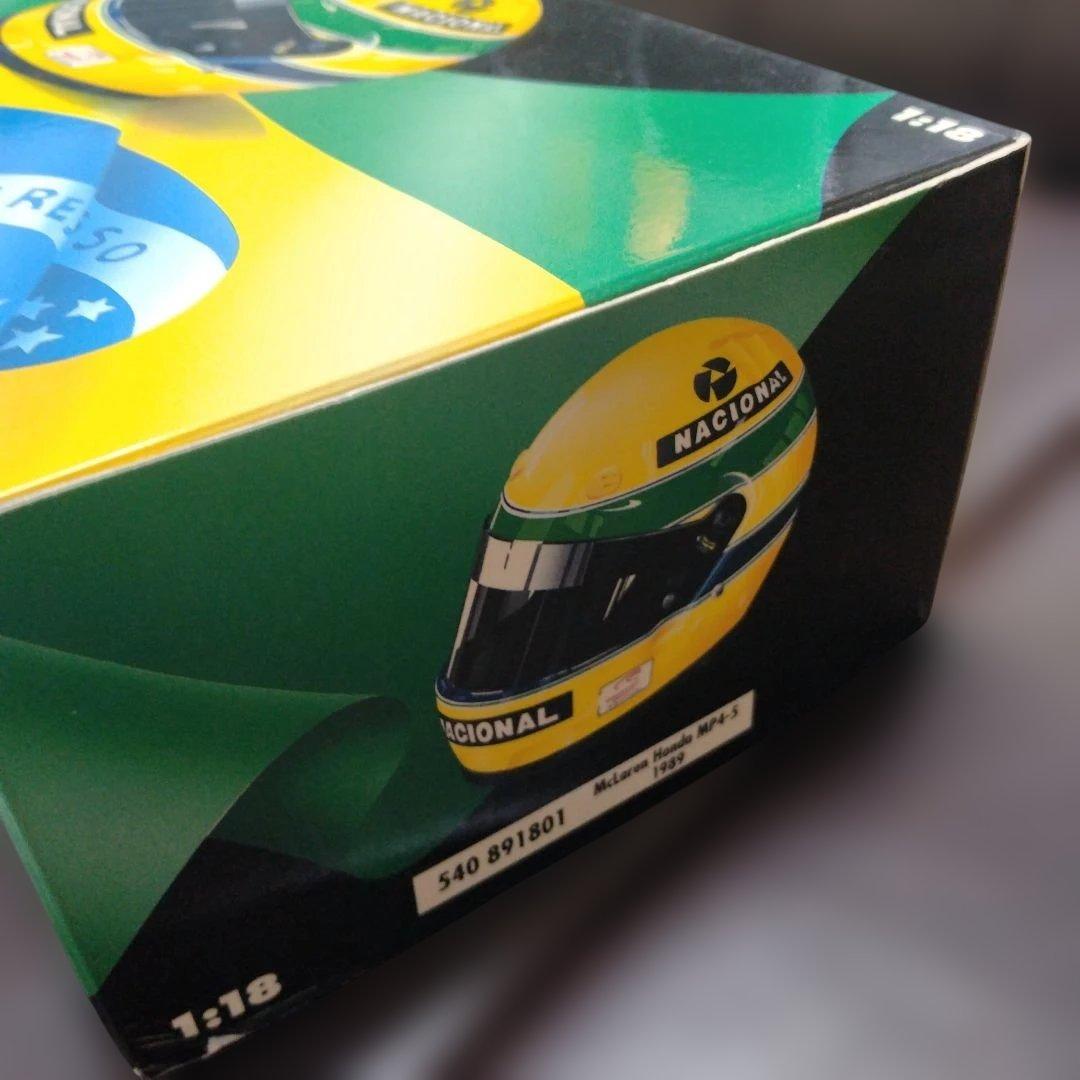 1/18 ミニチャンプス マクラーレン MP4/5 アイルトン セナ マルボロ