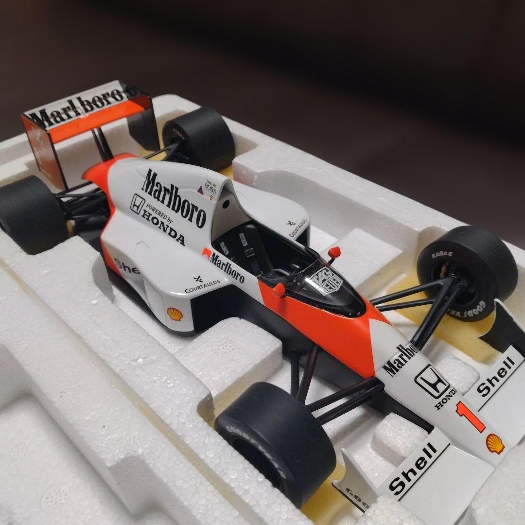 1/18 ミニチャンプス マクラーレン MP4/5 アイルトン セナ マルボロ