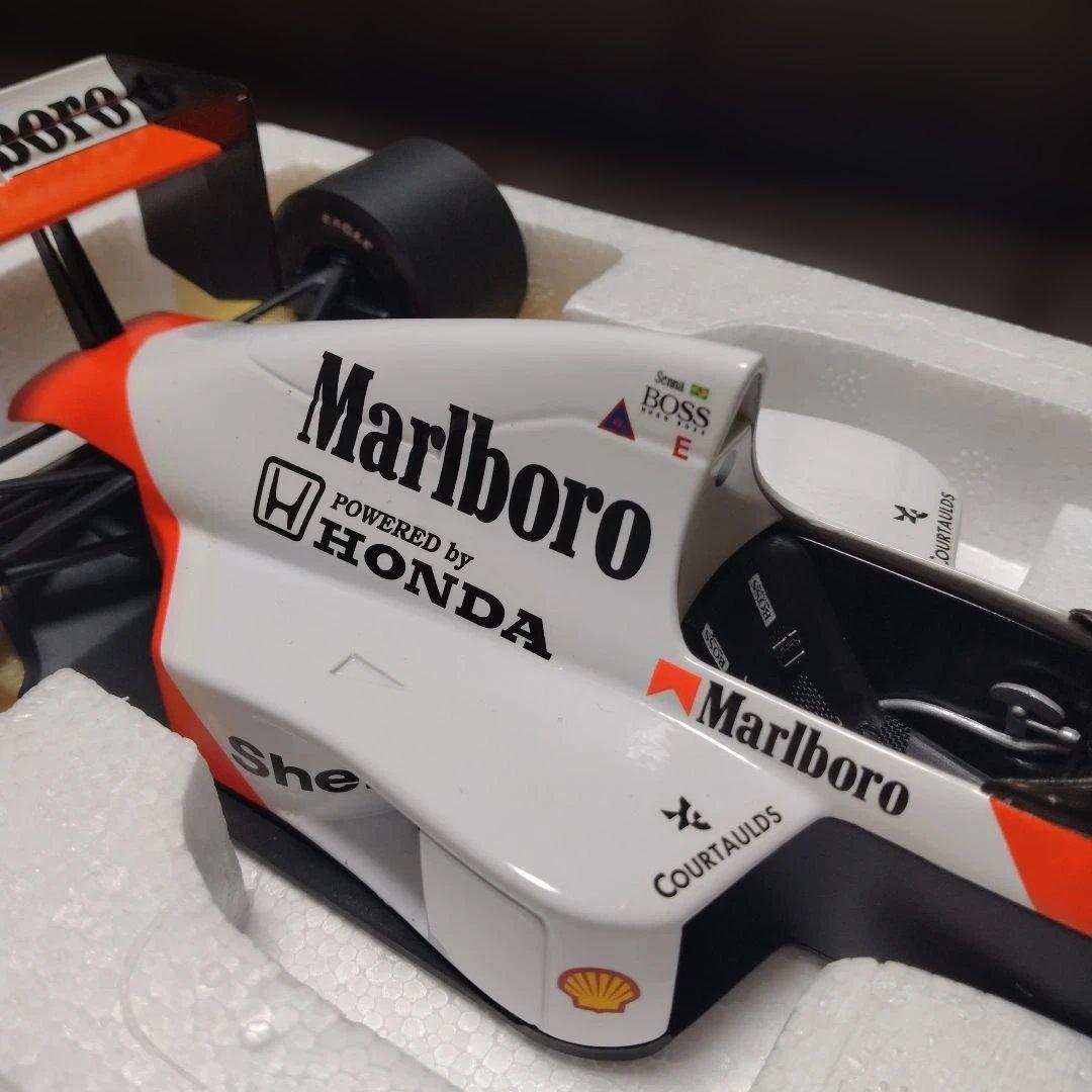 1/18 ミニチャンプス マクラーレン MP4/5 アイルトン セナ マルボロ