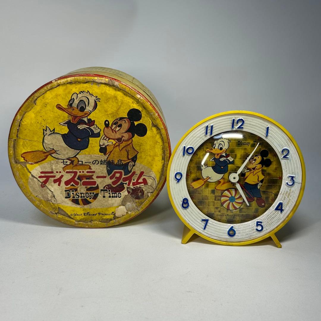 昭和レトロ　セイコーの姉妹品　ディズニータイム