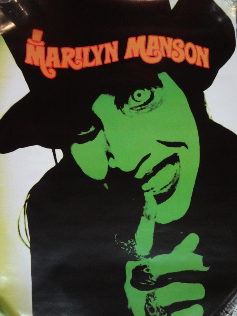 MARILYN MANSON マリリンマンソン　 入手困難非売品A1ポスター