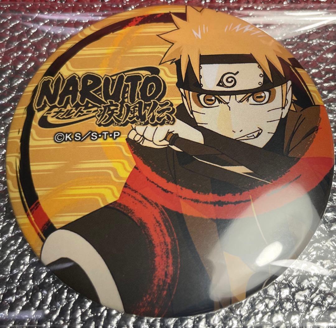 NARUTO 文教堂　缶バッジ　うずまきナルト