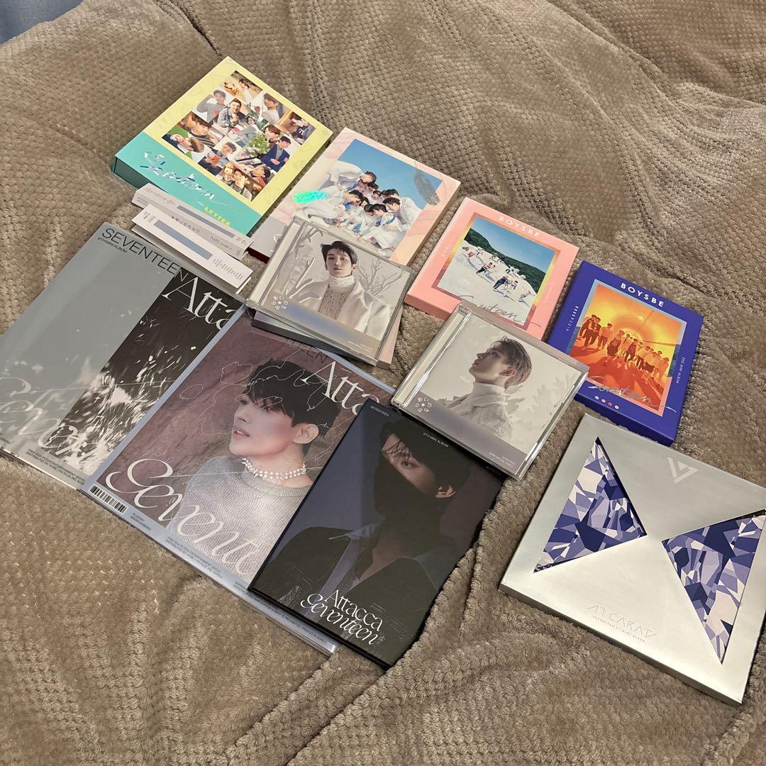 seventeen セブチ　グッズ　トレカ　雑誌等