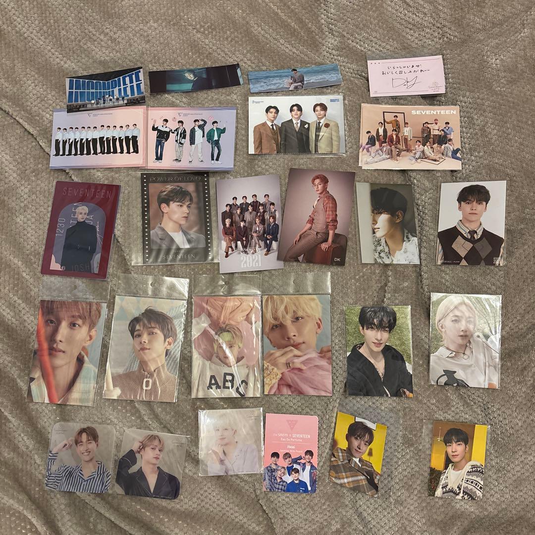 seventeen セブチ　グッズ　トレカ　雑誌等