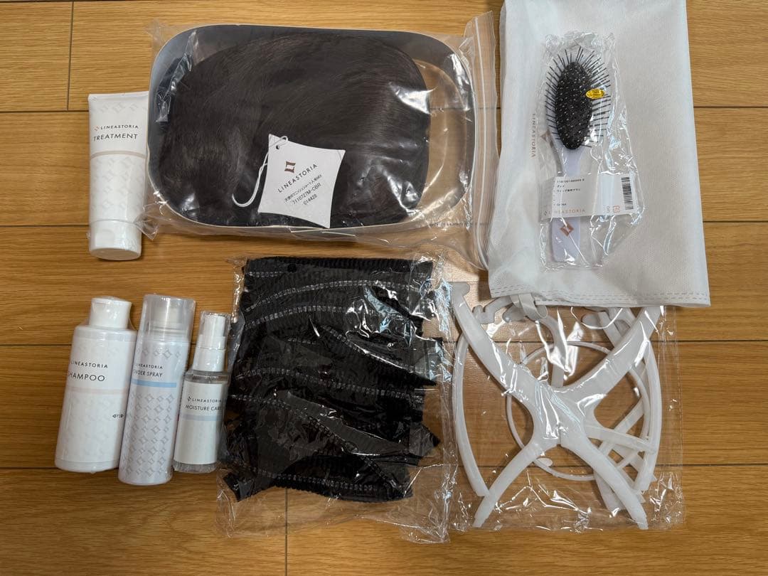 【新品未使用★リネアストリア】天使のマニッシュショート人毛MIXチョコブラウンM