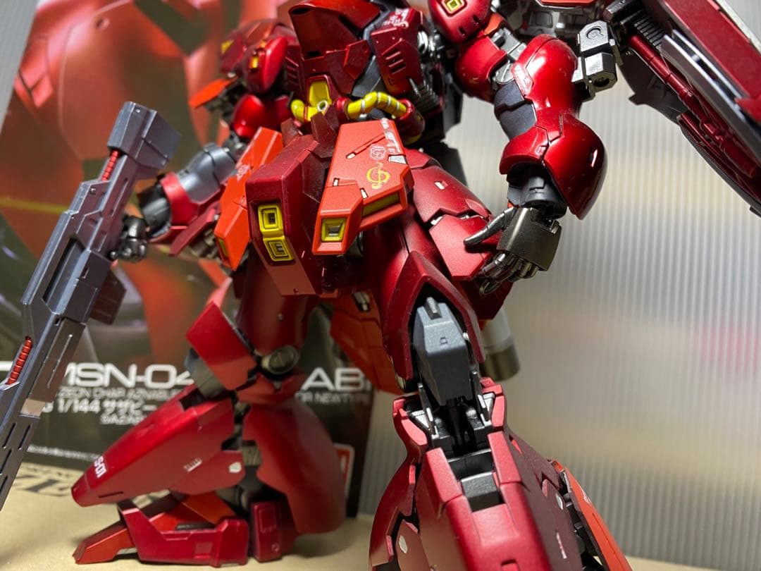 A*1様 MSN-04 RG144/1 サザビー キャンディ塗装　完成品　全塗装