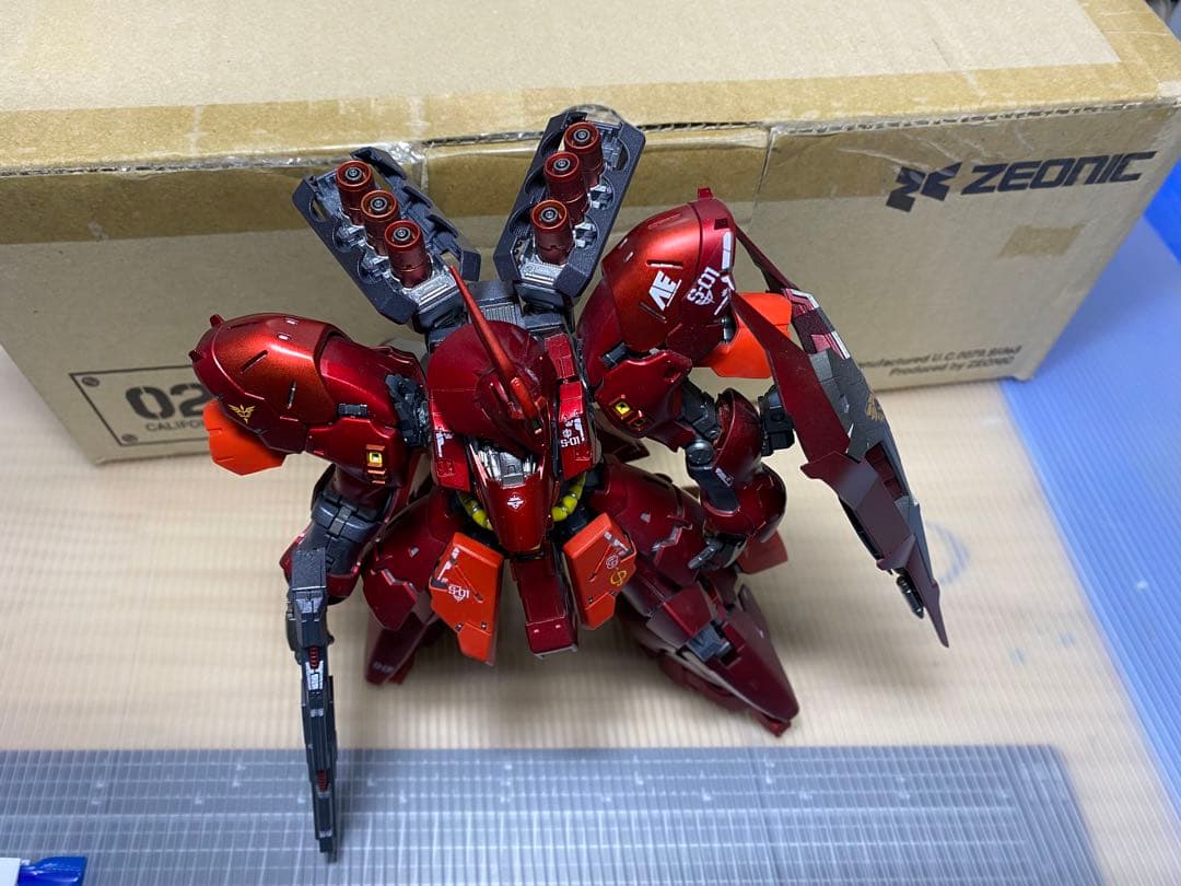 A*1様 MSN-04 RG144/1 サザビー キャンディ塗装　完成品　全塗装