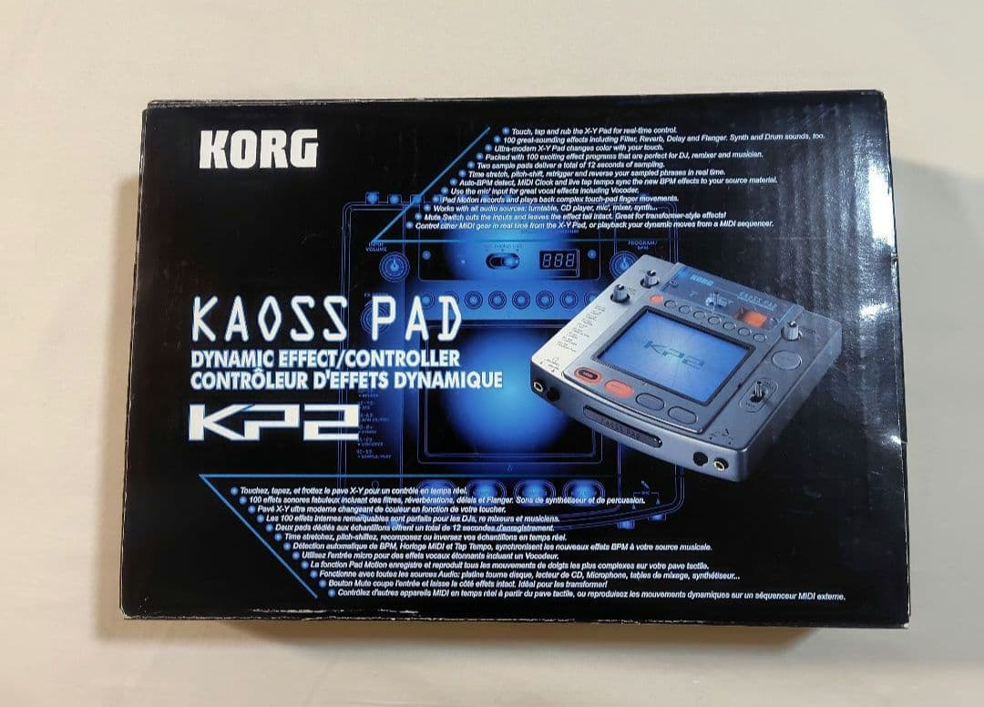 KORG KAOSS PAD KP2　ダイナミックエフェクトコントローラー