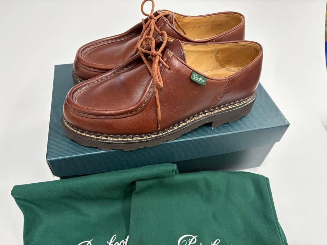 パラブーツ　ミカエル　マロン　サイズ40(24.5)