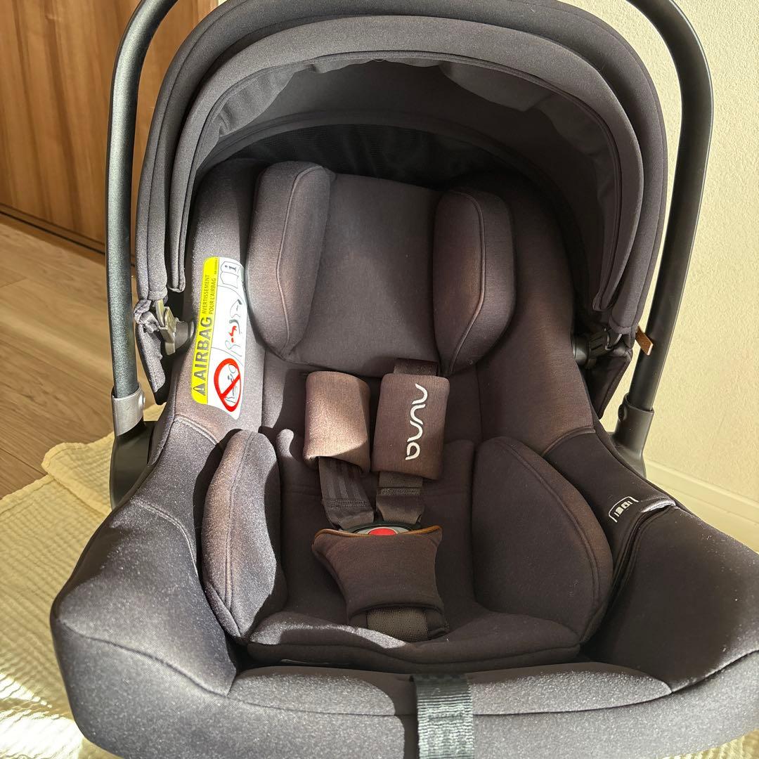 nuna pipa urbn チャイルドシート　ブラック　ISOFIX対応