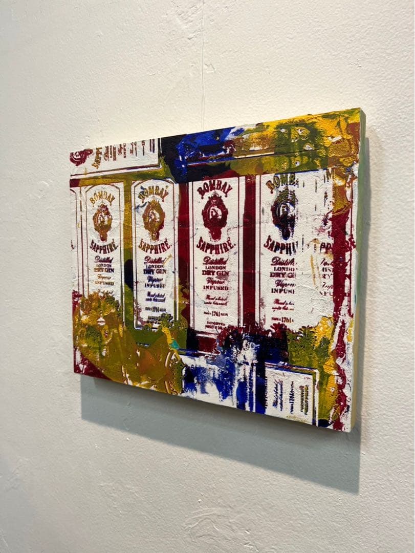 にいみひろき　「BOMBAY 」 2021制作　ミクストメディア