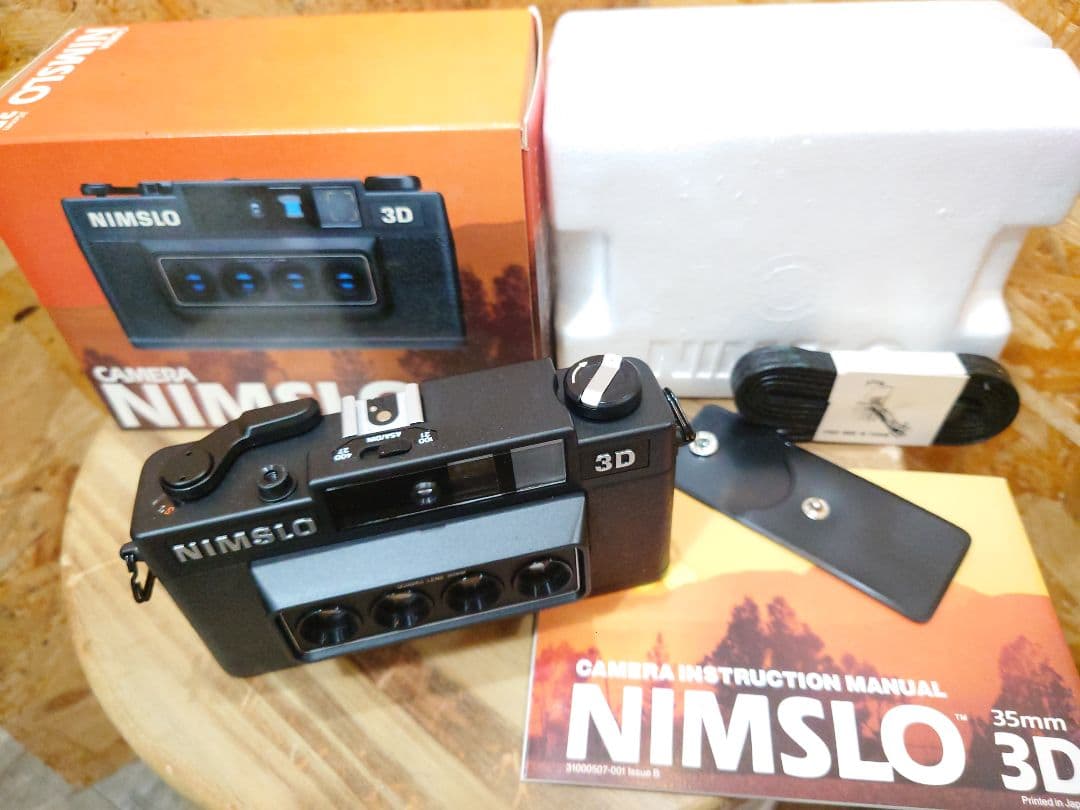 フィルムカメラ 新品未使用 NIMSLO 3D カメラ 3点セット