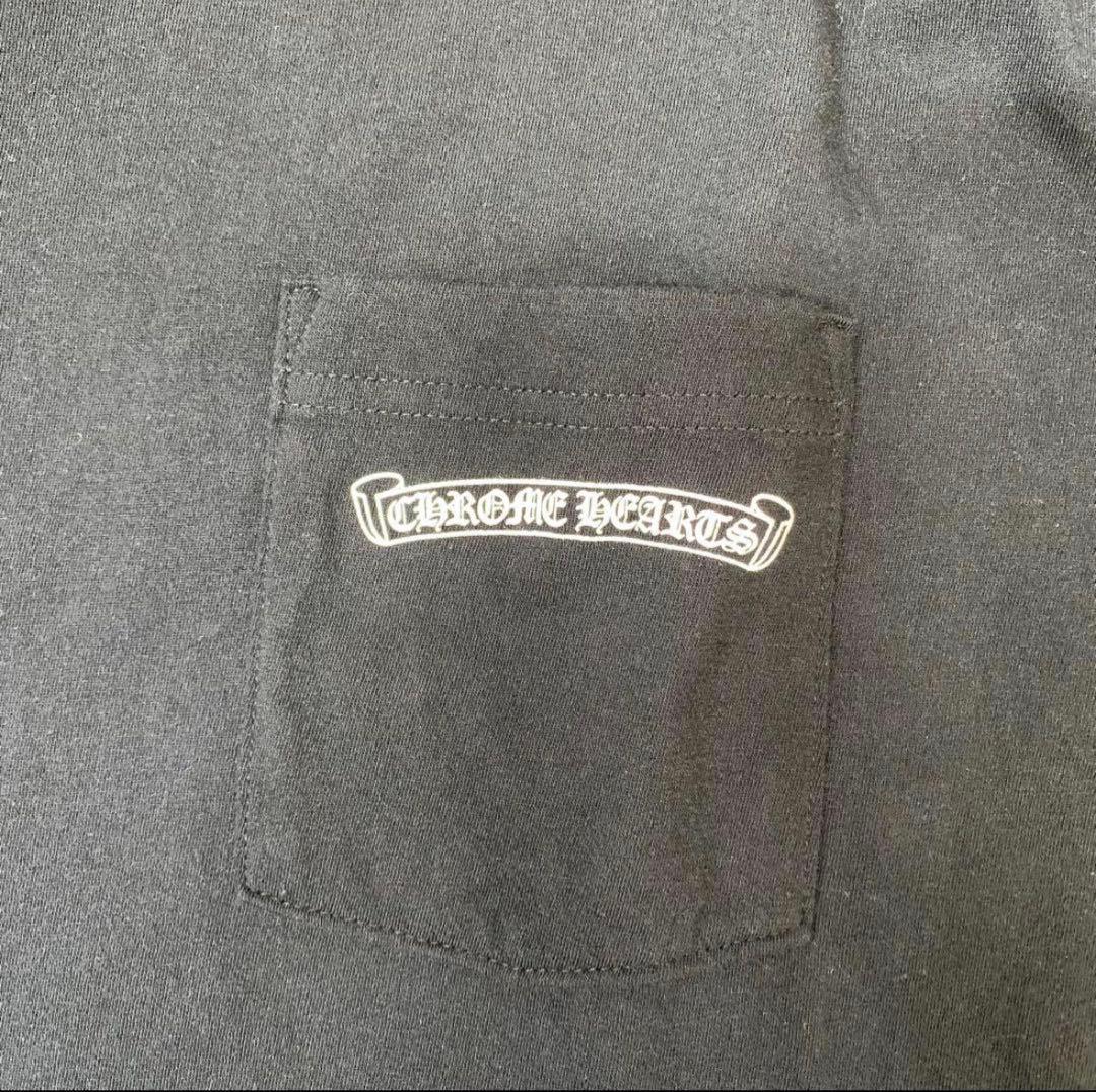 CHROME HEARTS バックスクロールラベルロゴ　長袖大阪限定品