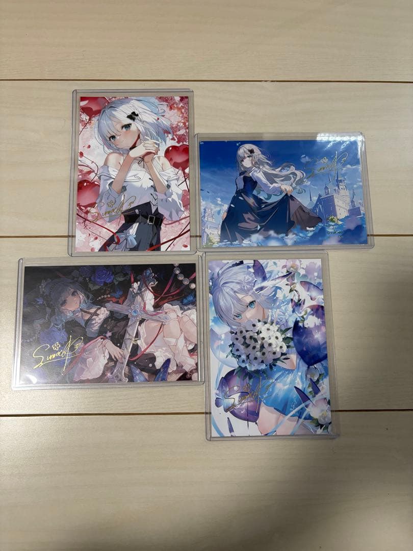 ぶいすぽっ！ 花芽すみれ　箔押しポストカード まとめ売り