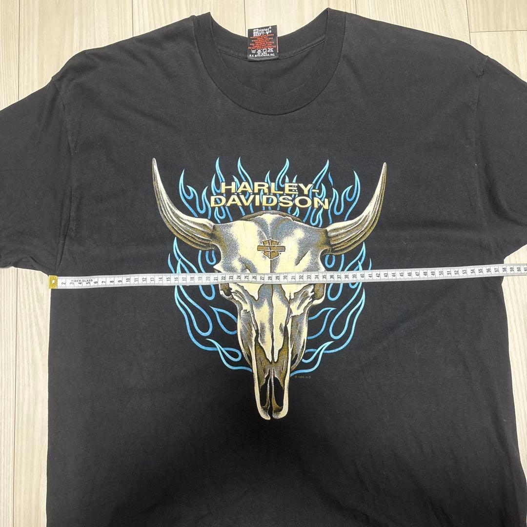 harley davidson バッファロースカル　90s ブルーフレイム