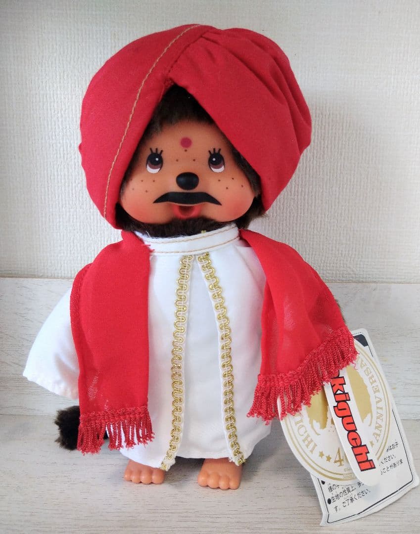 新品 40周年記念 ワールド モンチッチ インド 2体セット 276020