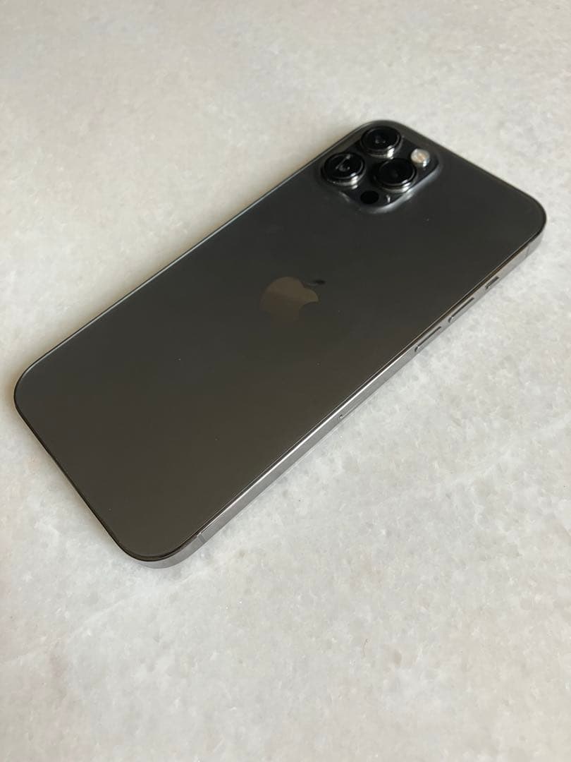 【美品】iphone12promax 256GB 72％SIMフリーおまけ付