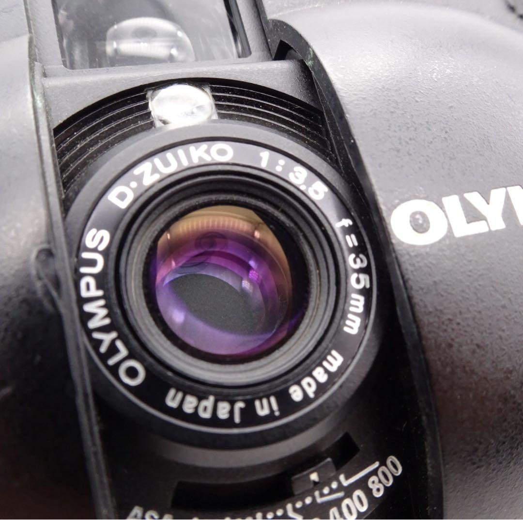 【動作確認済】 OLYMPUS XA2 コンパクトフィルムカメラ 新品電池