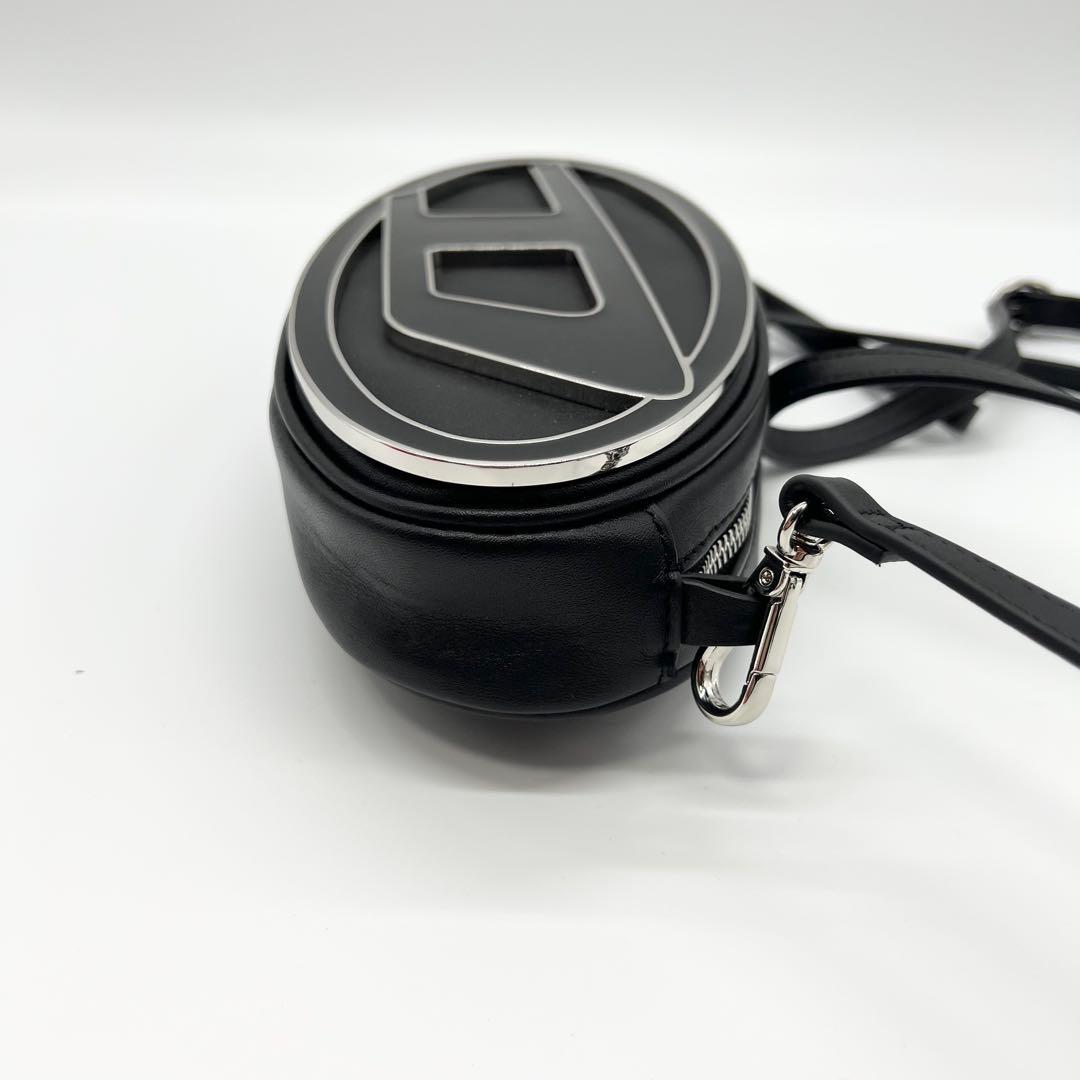 極美品✨DIESEL　ショルダーバッグ　HOLI-D　レザー　ブラック　正規品