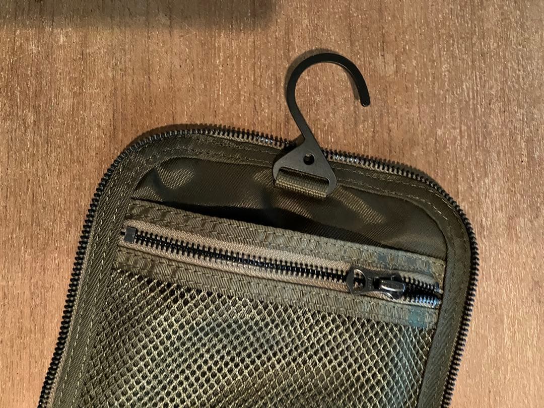 RRL グリーン ナイロンキャンバス トラベルポーチ　未使用品