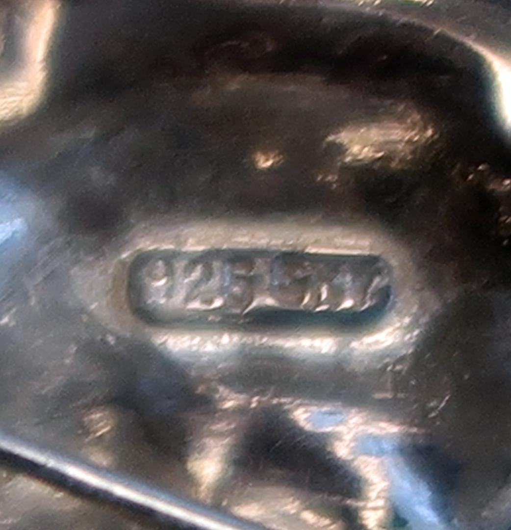 マーカサイト　ブローチ