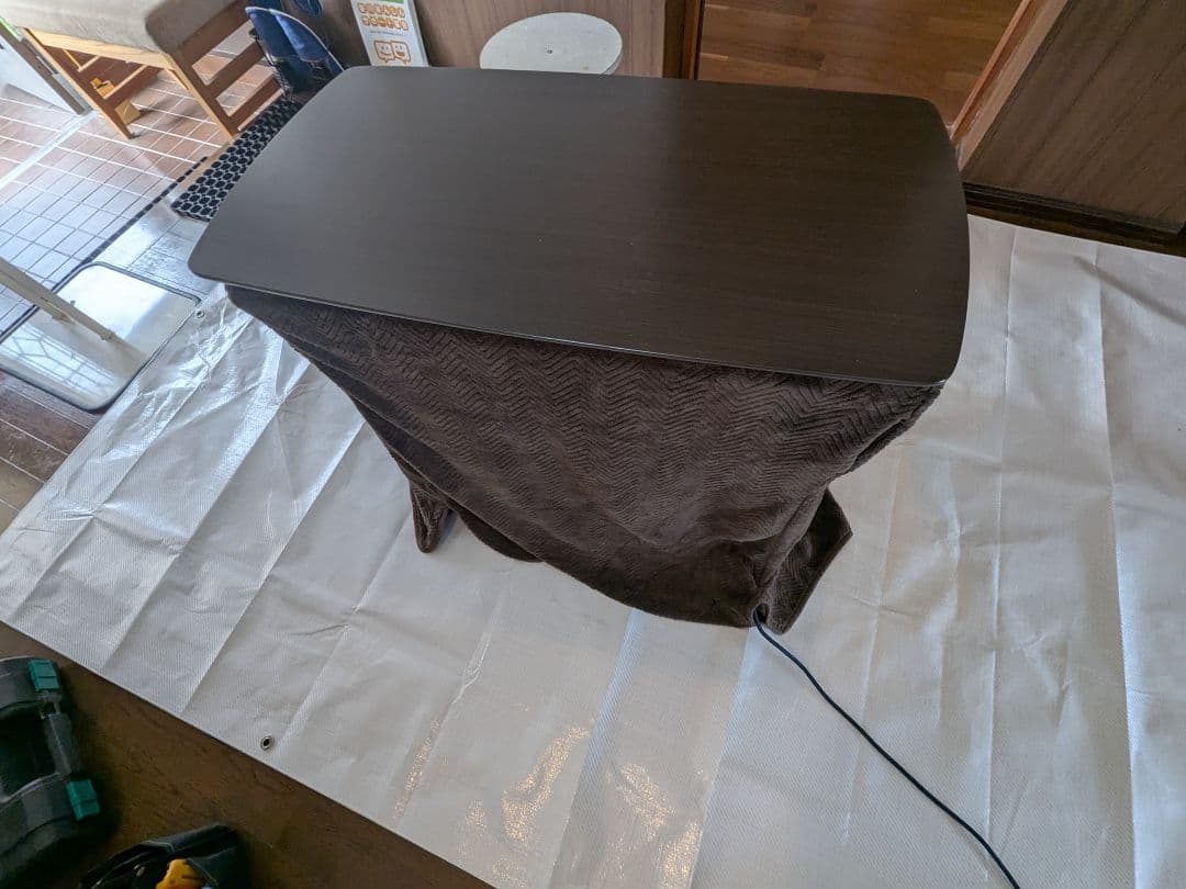 高さ3段階調整 ミニこたつ 幅75×奥行38cm 即決価格