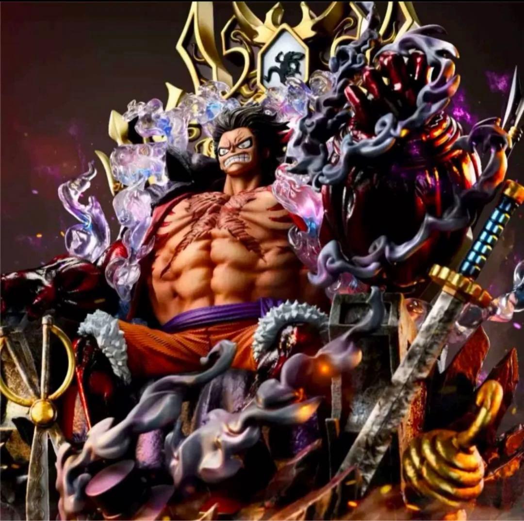 ワンピース 王座 ルフィ フィギュア ガレージキット