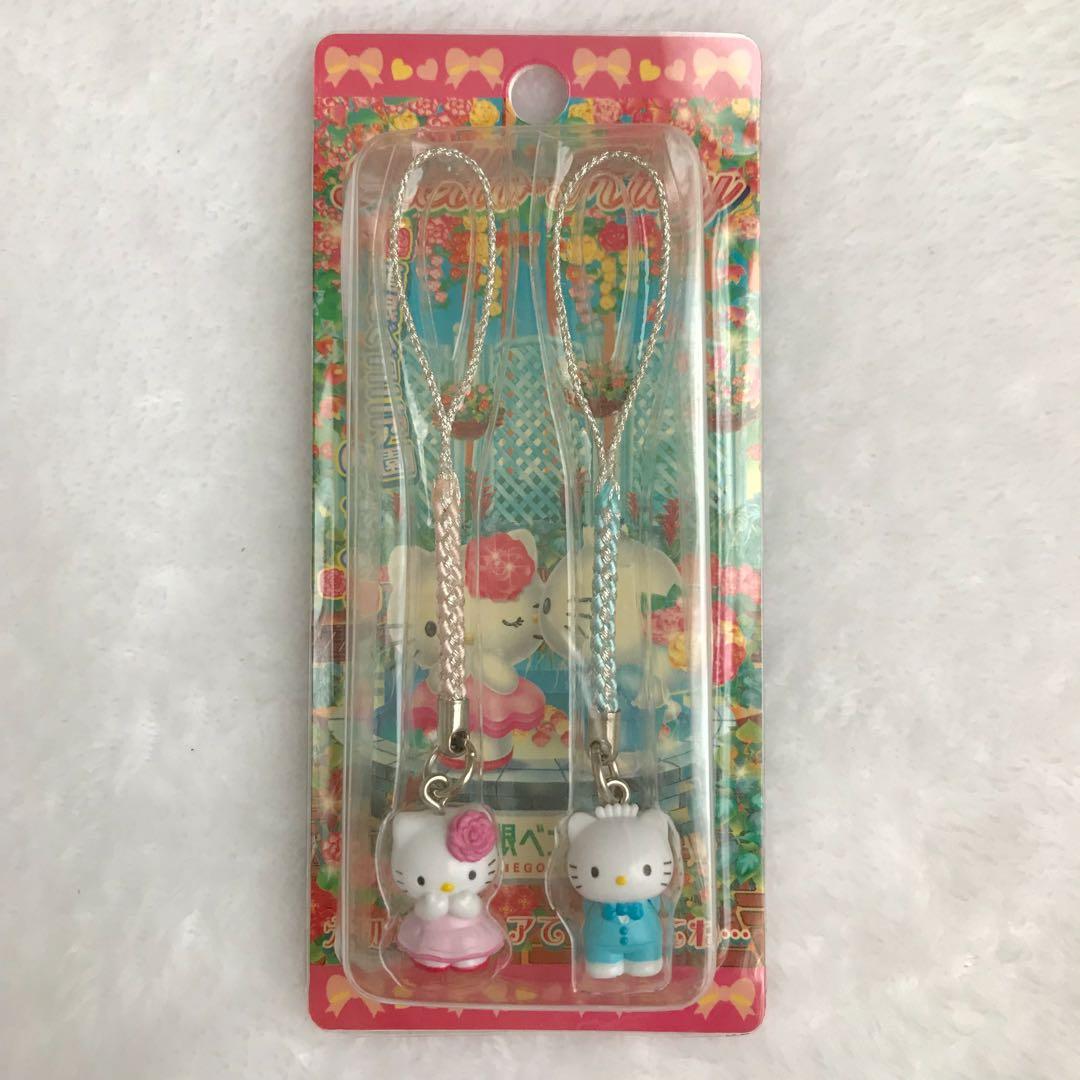 ハローキティ　箱根ベコニア園　ご当地　ストラップ　箱根　キティ　ダニエル