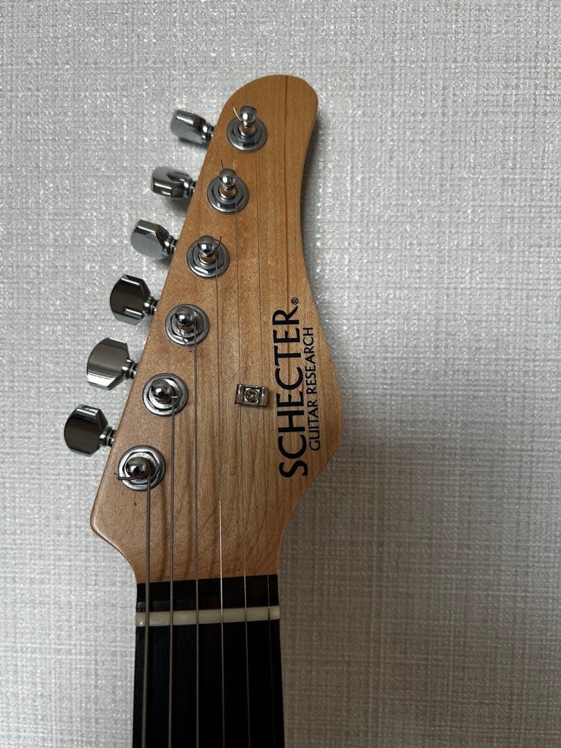 ギター SCHECTER MZ1 See-thru Blue