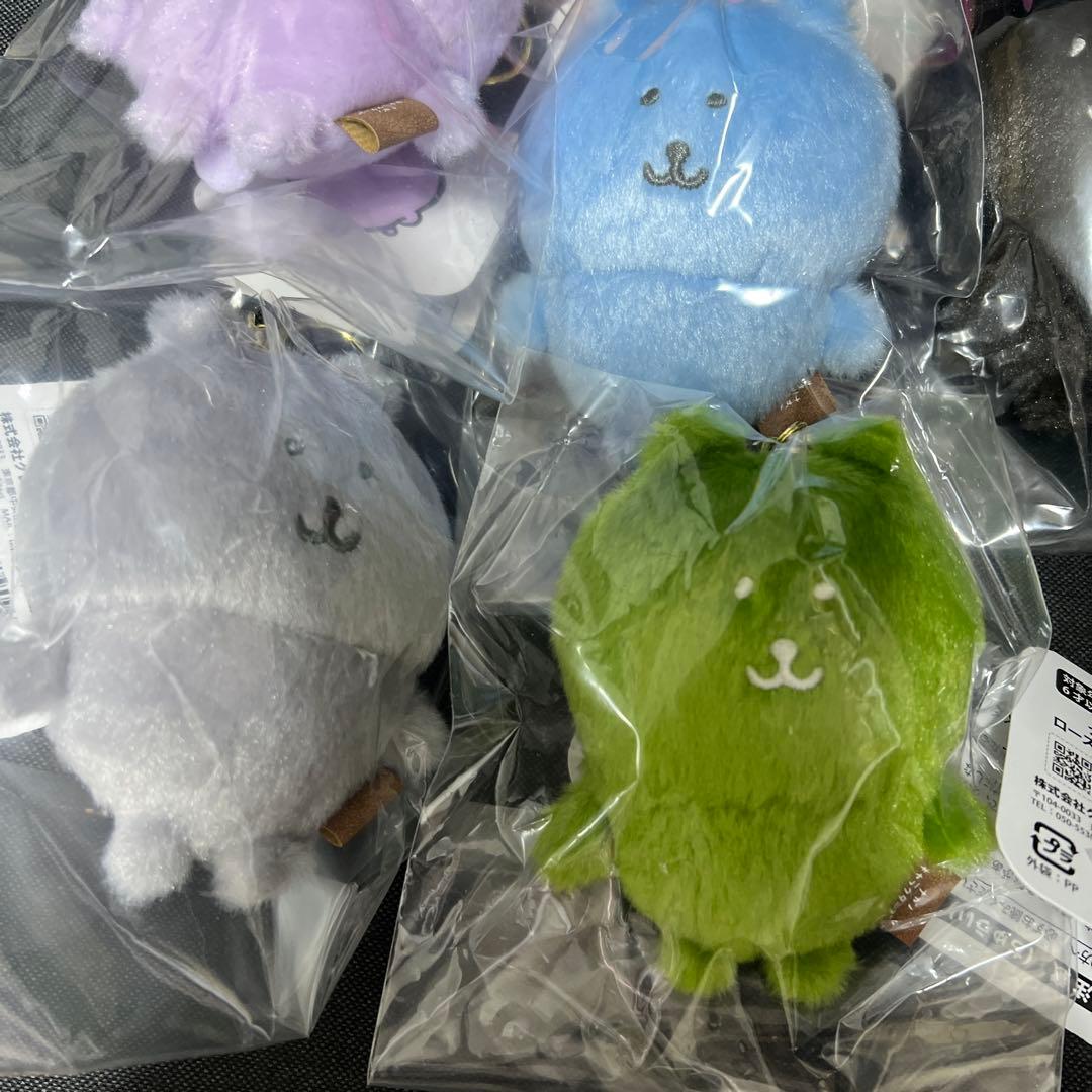 ナガノマーケット　なナガノのくま マスコット 14種セット　ローズ　可愛い札持ち