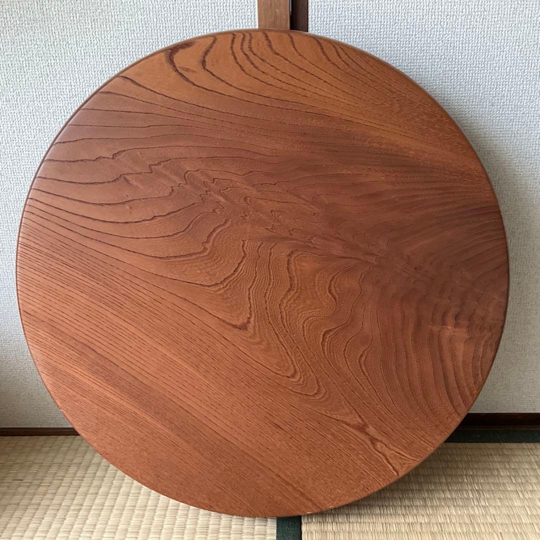 丸盆 大盆 民芸 民藝 柳宗悦 松本民芸家具 古道具 骨董 無垢材