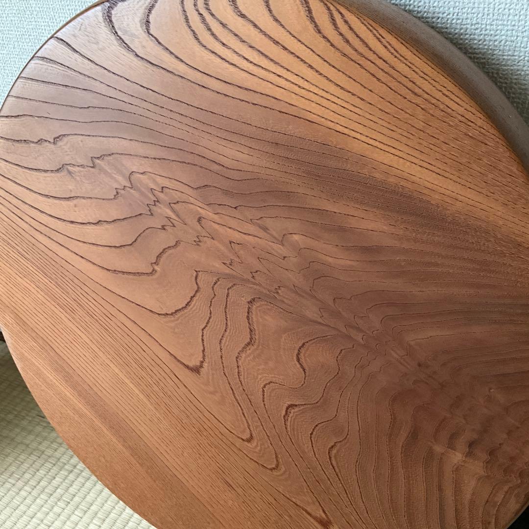 丸盆 大盆 民芸 民藝 柳宗悦 松本民芸家具 古道具 骨董 無垢材