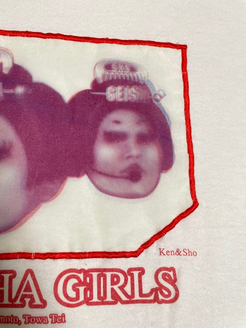 ビンテージ90s GEISHA GIRLS Tシャツ 古着　RAP TEE