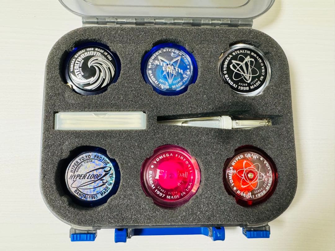 【美品】ハイパーヨーヨー 6個セット スピナーズボックス付き